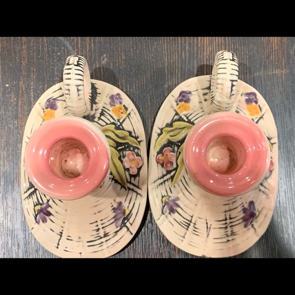 Hull Bowl and Candle Sticks - Picture 3 of 9